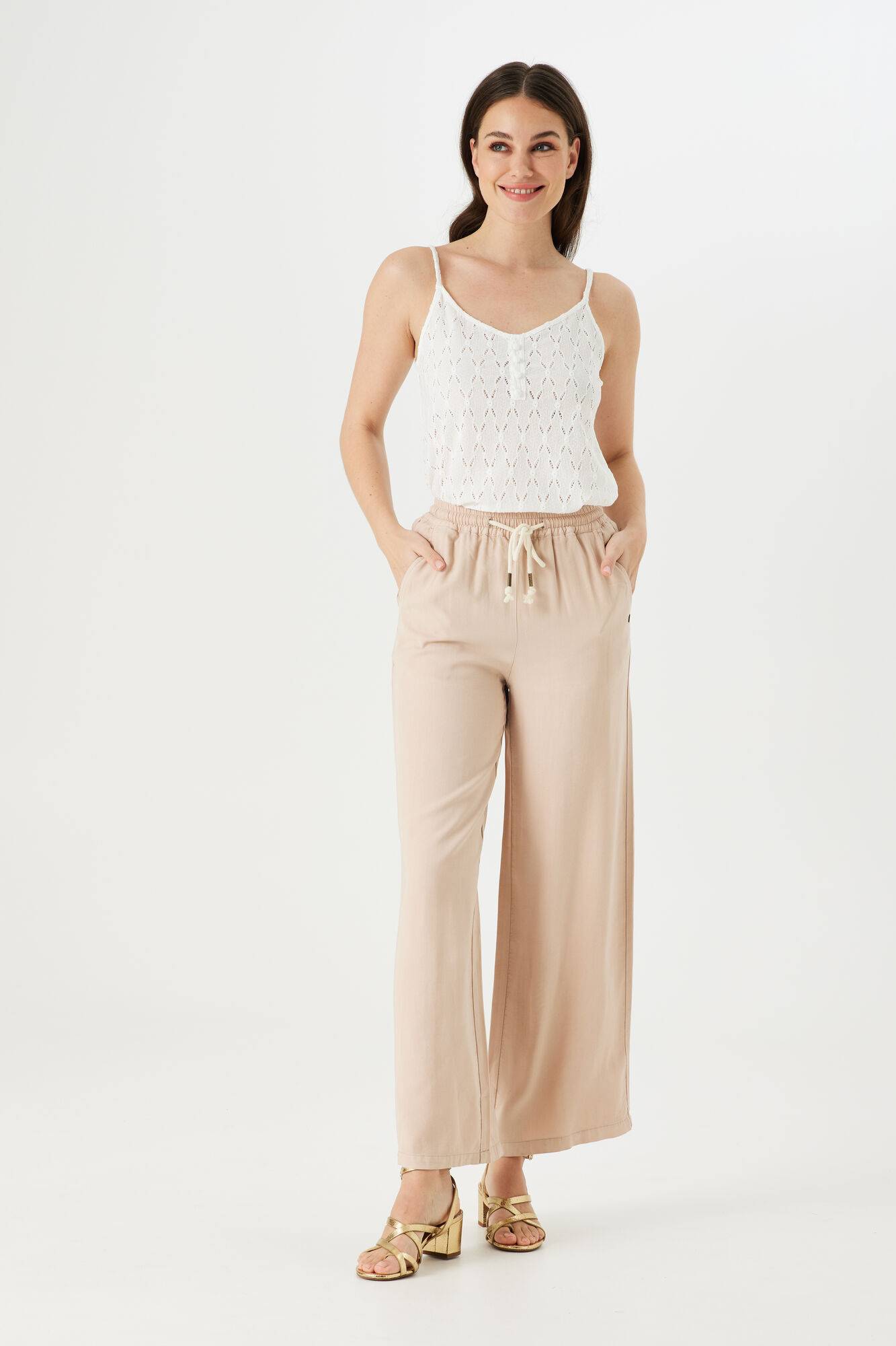 Pantalon beige